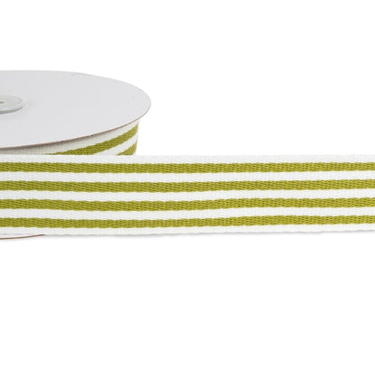 38mm Striped Webbing Multi Coloured 1 Metre - 10 Metres In Various Colours