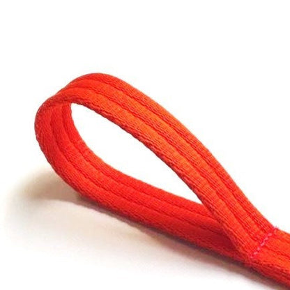 Double Ended Dog Lead With Sliding Swivel Handle Set In 20mm Air Webbing