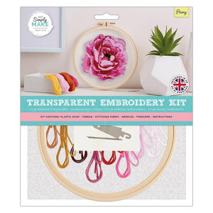 Embroidery Kit Crafts Cross Stitch Sewing Hobby Handmade Simply Make 10 Designs