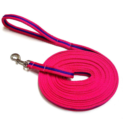 Dog Training Lead 5ft - 30ft Walking Leash Soft Strong 20mm Air Webbing