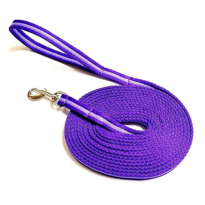Dog Training Lead 5ft - 30ft Walking Leash Soft Strong 20mm Air Webbing