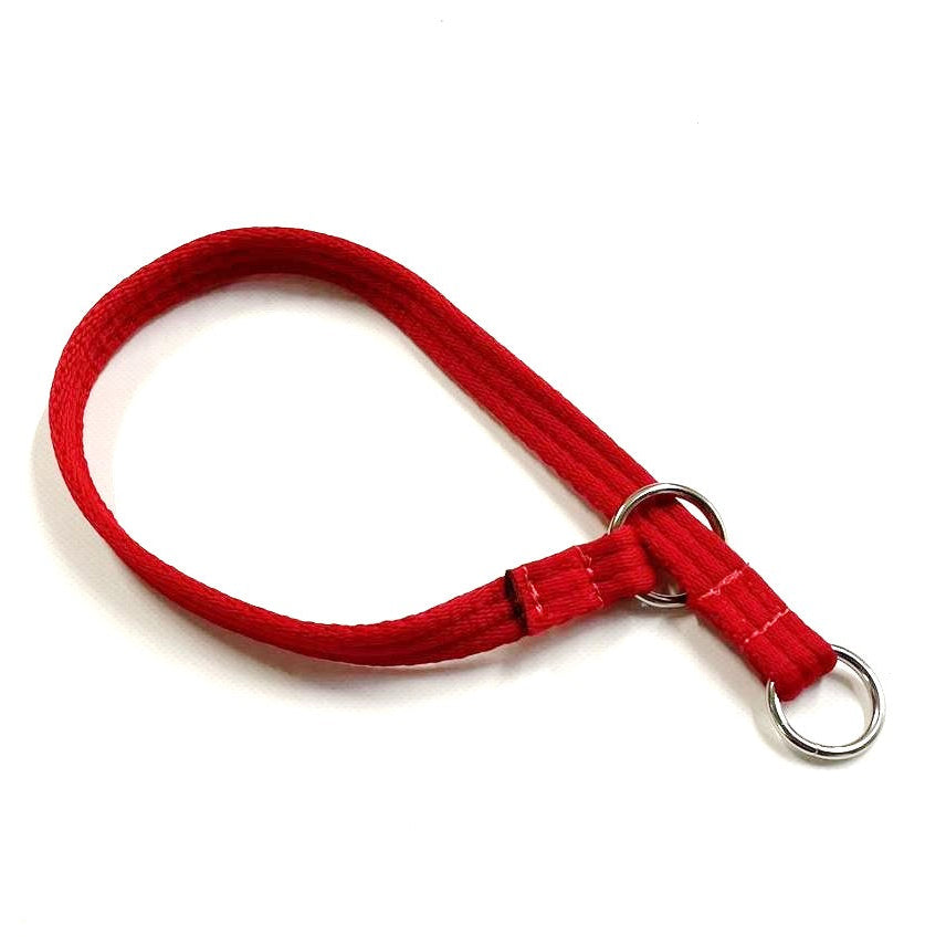 Dog Slip Collar 26" Neck Size 20mm 25mm Soft Air Webbing Various Colours