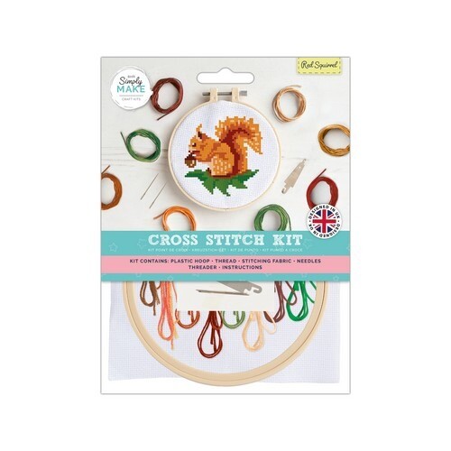 Cross Stitch Kit Sewing Craft Childrens Adults Docrafts Simply Make Small 30 Designs UK Seller