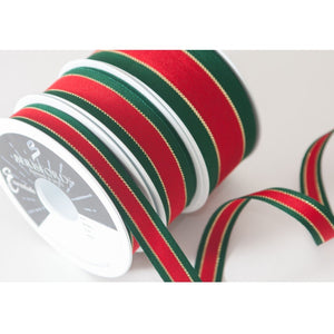 Christmas Ribbon 25mm Wide Gift Wrapping Decorations Presents Crafts