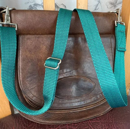 Shoulder Strap Bag Adjustable 150cm Long Universal Strap Bag Replacement Metal Clip 20 Colours 25mm Wide