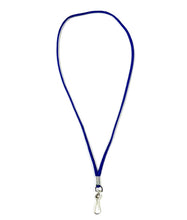 Load image into Gallery viewer, Lanyards 45cm Long Non-Breakaway 4mm Polyester Cord Swivel Hook For ID Badges Dog Training Whistles