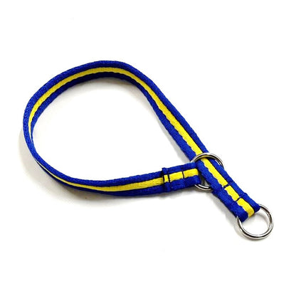 Dog Slip Collar 18" Neck Size 20mm 25mm Soft Air Webbing Various Colours