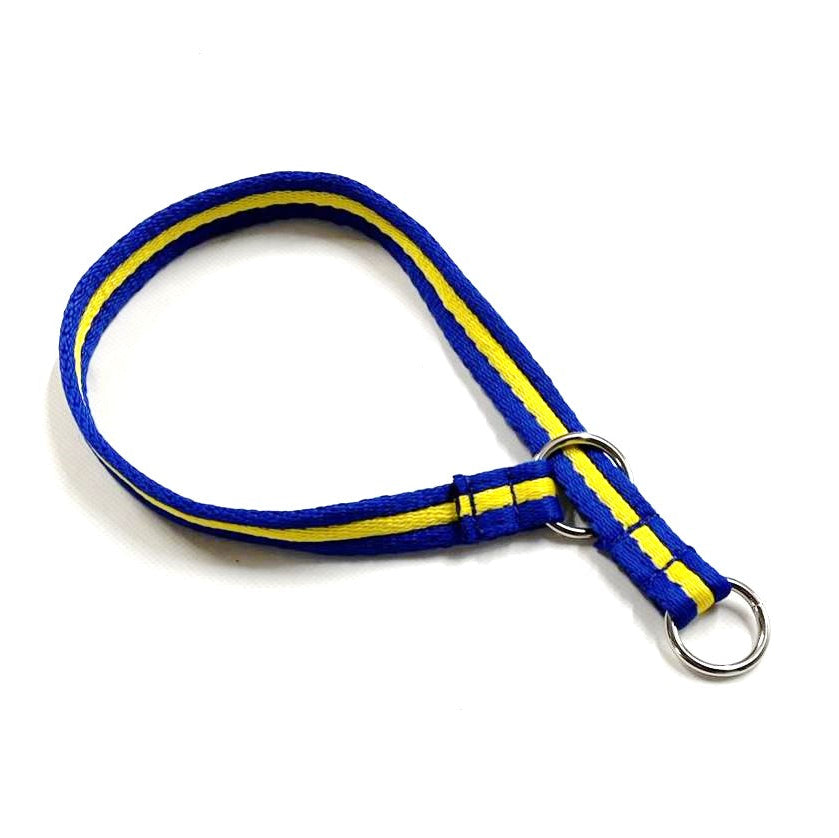 Dog Slip Collar 20" Neck Size 20mm 25mm Soft Air Webbing Various Colours