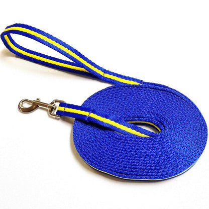Dog Training Lead 5ft - 30ft Walking Leash Soft Strong 20mm Air Webbing