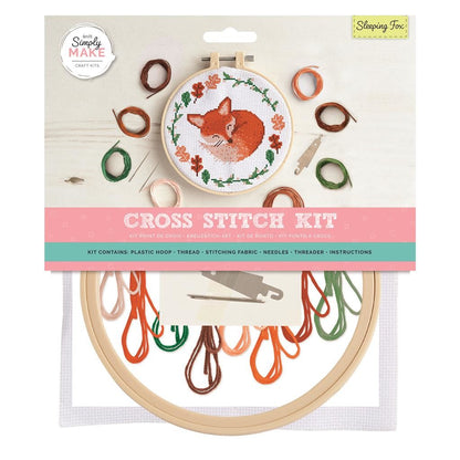 Cross Stitch Kit Sewing Craft Childrens Adults Docrafts Simply Make Large 20 Designs UK Seller