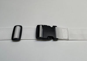 Tie Down Straps Plastic Side Release Buckle 50mm V-Twill Webbing 17 Colours Luggage Storage 1m - 5m Long