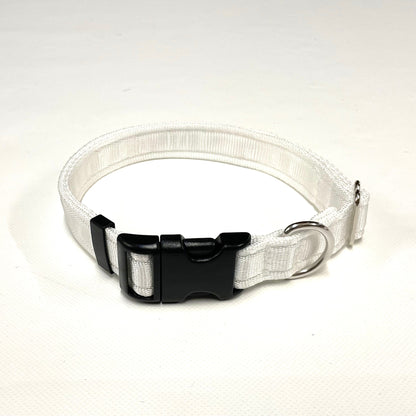 Adjustable Dog Collars 25mm Cushion Webbing In Various Colours And Sizes Small Medium Large