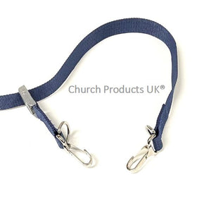 Metal Cam Buckle Straps Tie Down With Clip And D-ring Each End 25mm Webbing In 7 Colours