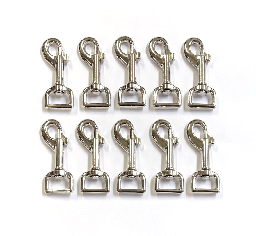20mm Heavy Duty Trigger Clips Hooks Nickel Plated For Dog Leads Webbin –  Church Products UK®