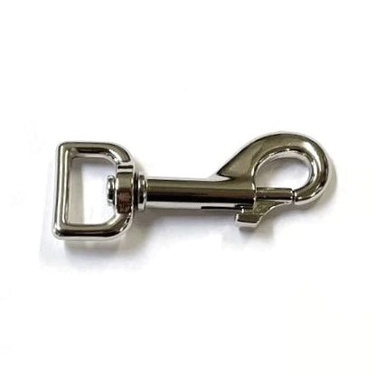20mm Heavy Duty Trigger Clips Hooks Nickel Plated For Dog Leads Webbing Bags Straps