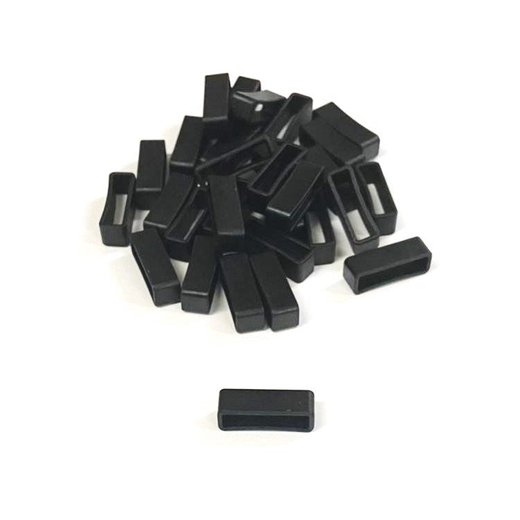 20mm Nylon Strap Keepers Loops For Dog Collars Leads Straps Bags Webbing x10 - x100