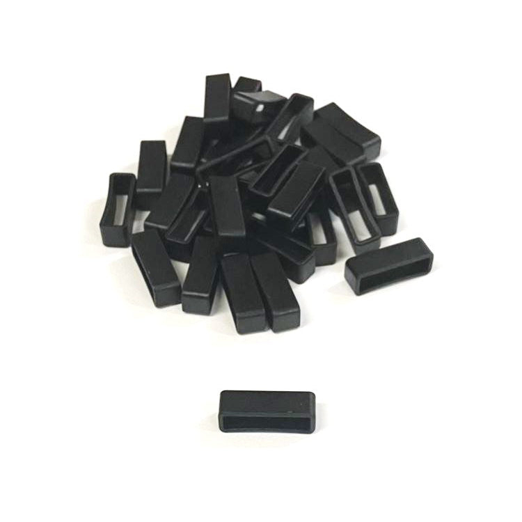 25mm Nylon Strap Keepers Loops For Dog Collars Leads Straps Bags Webbing x10 - x100