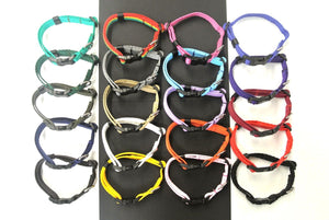 Puppy Dog Collars 13mm Webbing Strong Durable Adjustable In 18 Colours Sizes X Small And Small