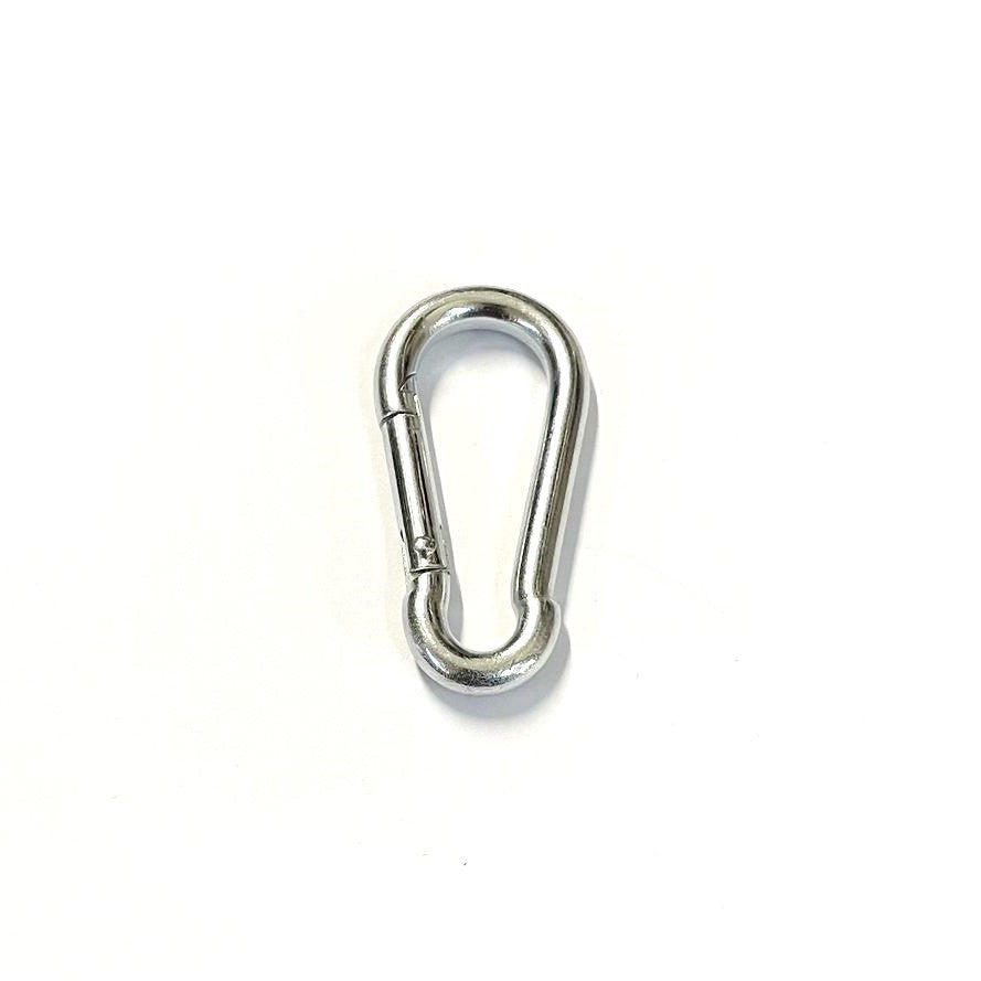 Carabiner Hook Snap Clip Spring Loaded Steel Carbine Karabiner 50mm - 80mm