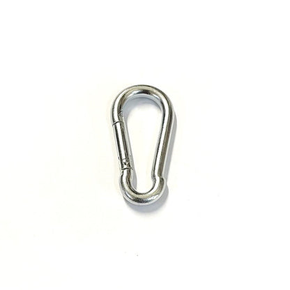 Carabiner Hook Snap Clip Spring Loaded Steel Carbine Karabiner 50mm - 80mm