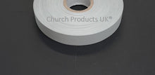 Load image into Gallery viewer, Hi Visibility Viz Reflective Tape 25mm 50mm Sew On Glassbead Material x 1m - 25m Silver