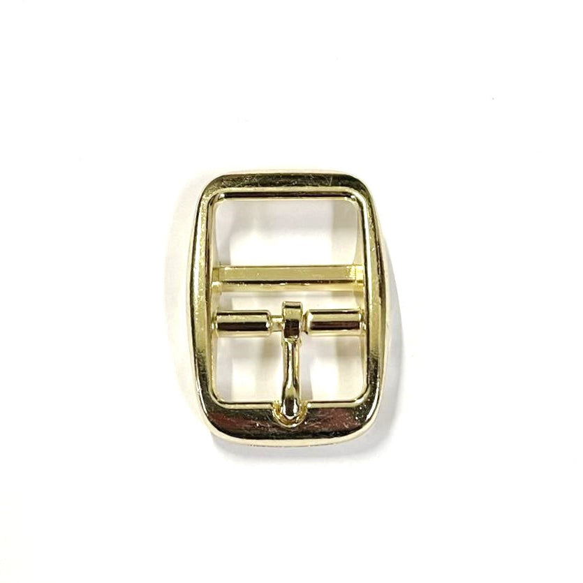 Caveson Buckles Brass Plated Round Ended 10mm 13mm 16mm 20mm 25mm Dog Collars Webbing Straps Belts