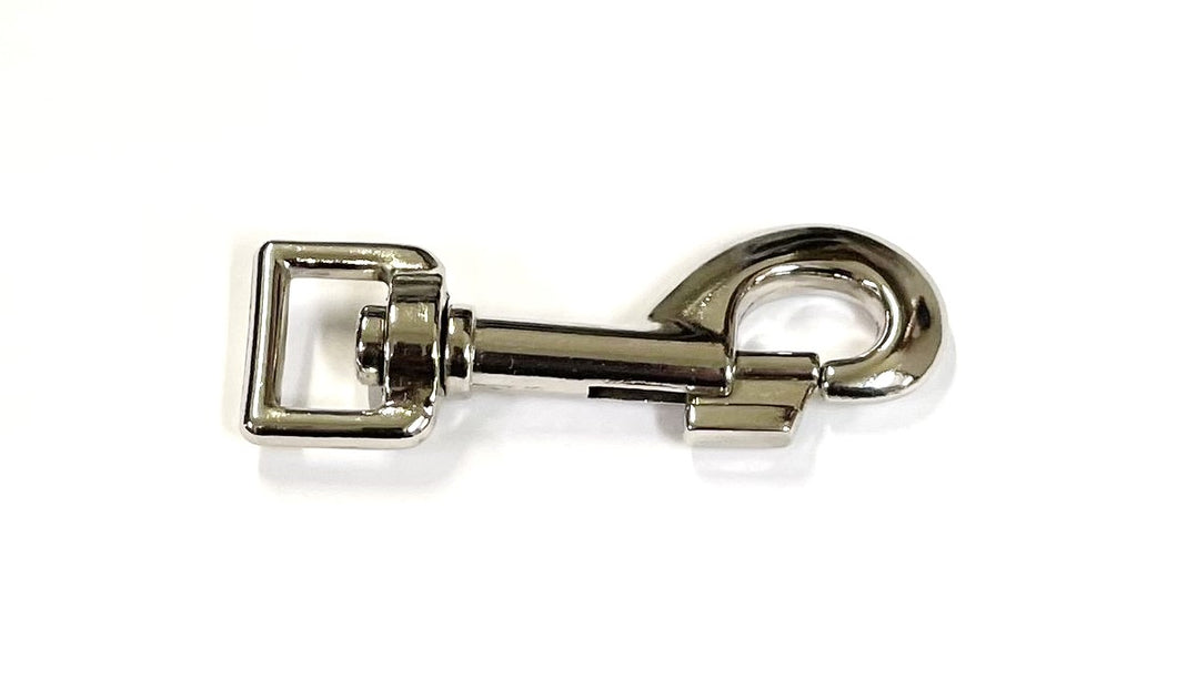 16mm Nickel Trigger Hooks Clips For Dog Leads Webbing Bags Straps x1 - x50