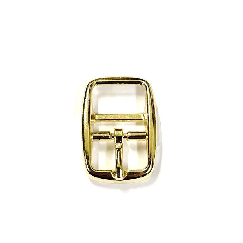 Caveson Buckles Brass Plated Round Ended 10mm 13mm 16mm 20mm 25mm Dog Collars Webbing Straps Belts