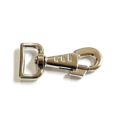 25mm Fluted Heavy Duty Trigger Clips Hooks Nickel Plated For Dog Leads Webbing Bags Straps