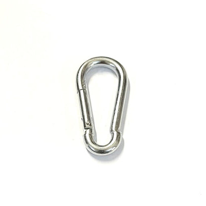 Carabiner Hook Snap Clip Spring Loaded Steel Carbine Karabiner 50mm - 80mm