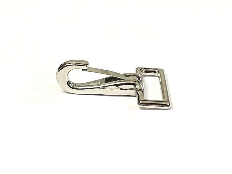 25mm Small Snap Hook Clips Clasp Trigger Nickel Plated For Bags