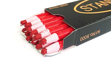 Load image into Gallery viewer, Wax China Marker Pencils Pack Of 12 Chinagraph Wrapped Box 4 Colours