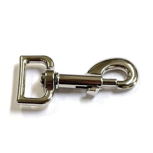 25mm Heavy Duty Trigger Clips Hooks Nickel Plated For Dog Leads Webbing Bags Straps