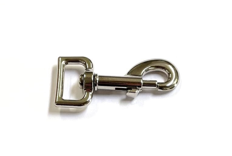 25mm Heavy Duty Trigger Clips Hooks Nickel Plated For Dog Leads