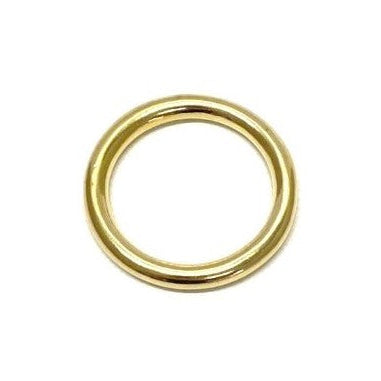 Solid Brass O-Rings 16mm 20mm 25mm 38mm 50mm For Dog Leads Collars Horse Reigns Leather Crafts x2 x5 x10 x25 x50
