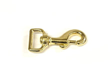 Load image into Gallery viewer, 16mm 20mm 25mm Heavy Duty Solid Brass Trigger Clips Hooks Swivel x1 x2 x5 x10