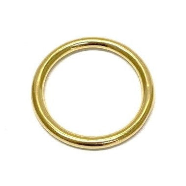 Solid Brass O-Rings 16mm 20mm 25mm 38mm 50mm For Dog Leads Collars Horse Reigns Leather Crafts x2 x5 x10 x25 x50