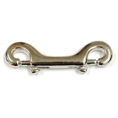Double Ended Trigger Clips Hooks Solid Brass Brass Plated Nickel Plated