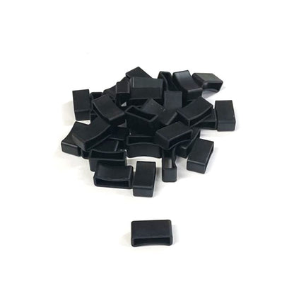 16mm Nylon Strap Keepers Loops For Dog Collars Leads Straps Bags Webbing x10 - x100