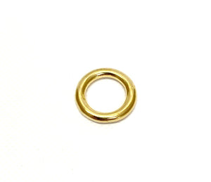 Solid Brass O-Rings 16mm 20mm 25mm 38mm 50mm For Dog Leads Collars Horse Reigns Leather Crafts x2 x5 x10 x25 x50