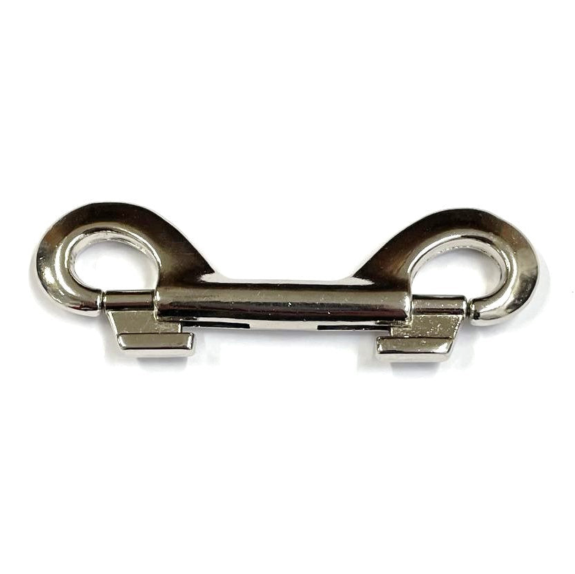 Double Ended Trigger Clips Hooks Solid Brass Brass Plated Nickel Plated
