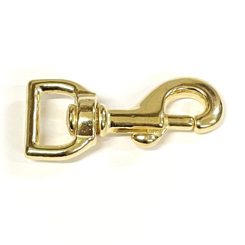 12mm 16mm 20mm 25mm Heavy Duty Solid Brass Trigger Clips Hooks Swivel x1 x2 x5 x10