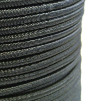 Bungee Cord Elastic 3mm 5mm 6mm Black Craft Trailer Boat DIY x1 x2 x5 x10 x25 x100 x250 Metres