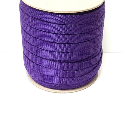10mm Wide Polypropylene Webbing 150kg In 10 Colours For Bag Handles Straps Dog Leads Crafts