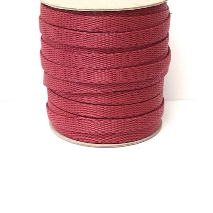 10mm Wide Polypropylene Webbing 150kg In 10 Colours For Bag Handles Straps Dog Leads Crafts