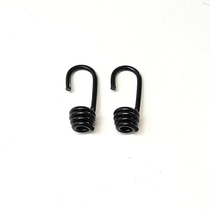 Plastic Coated Steel Wire Hooks 6mm 8mm 10mm For Bungee Shock Cord Rope Elastic