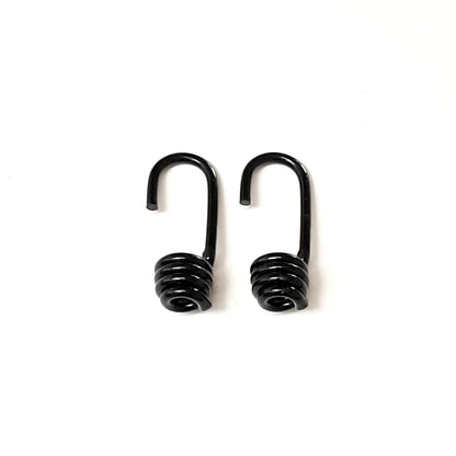 Plastic Coated Steel Wire Hooks 6mm 8mm 10mm For Bungee Shock Cord Rope Elastic
