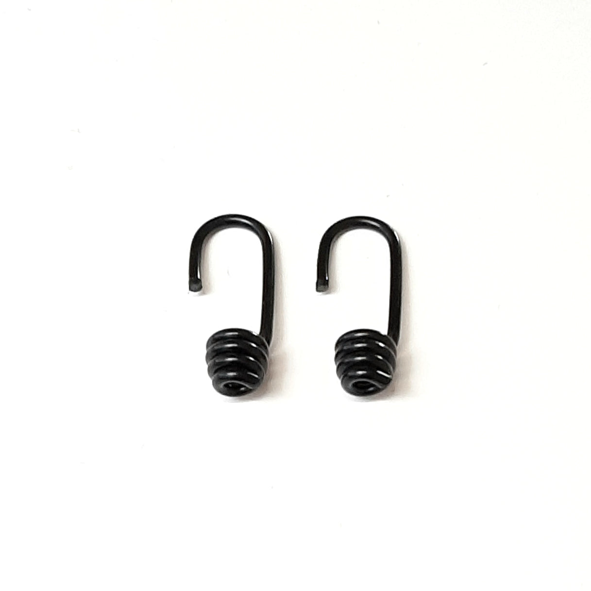 Plastic Coated Steel Wire Hooks 6mm 8mm 10mm For Bungee Shock Cord Rope Elastic