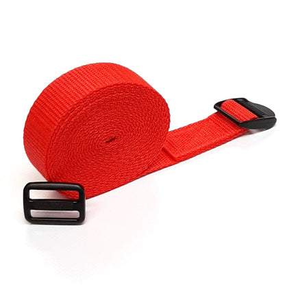 Buckle Straps Plastic Ladderlock 25mm Webbing 1m - 5m Long Tie Down Luggage Strap