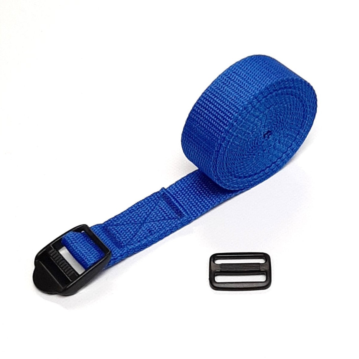 Buckle Straps Plastic Ladderlock 25mm Webbing 1m - 5m Long Tie Down Luggage Strap
